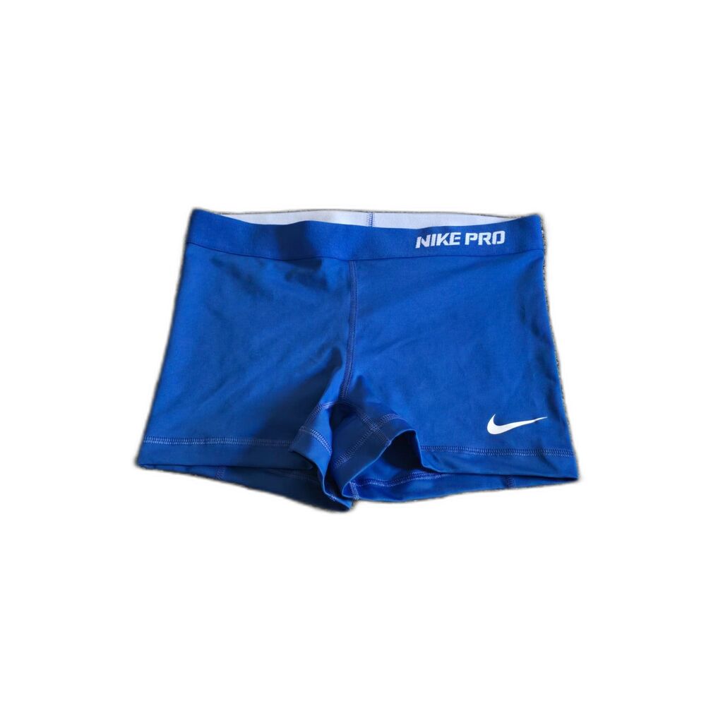 Nike Pro Blue Compression Training Dri-FIT Shorts M